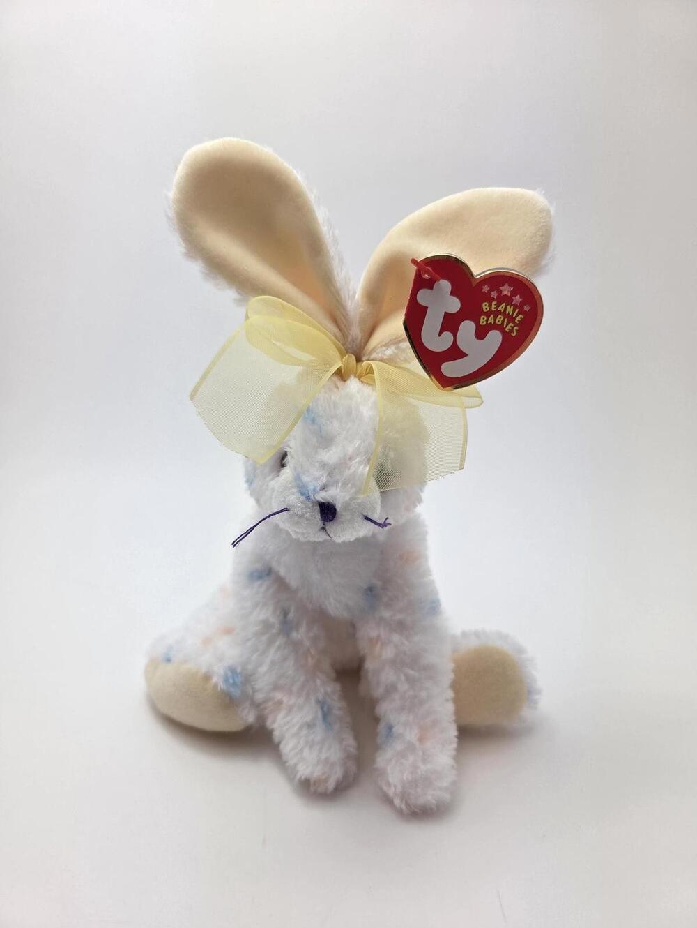 Ty Beanie Babies Carrots the Bunny Rabbit Stuffed Animal Plush